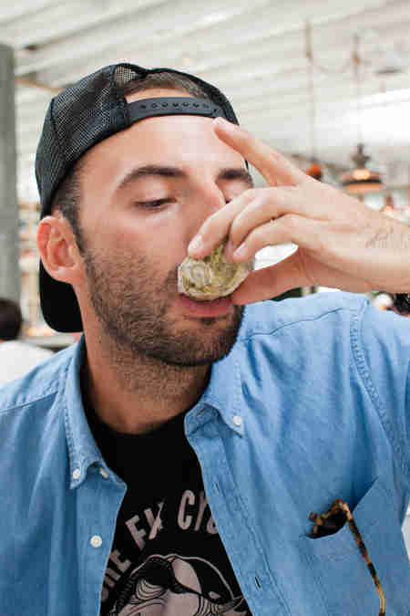 Slurping Oysters