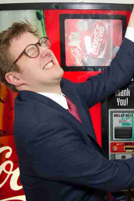 shaking vending machine