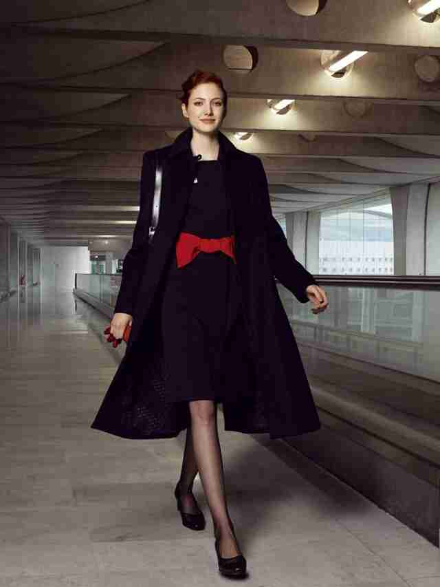 Flight Attendant Uniforms That Make Fashion Statements: Air France Tops