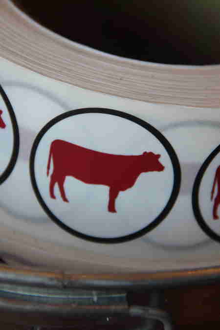 Cow Tags at 4505 BBQ