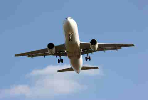 airplane in flight
