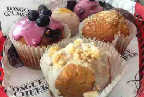 Donut holes at Tongue and Cheek Miami