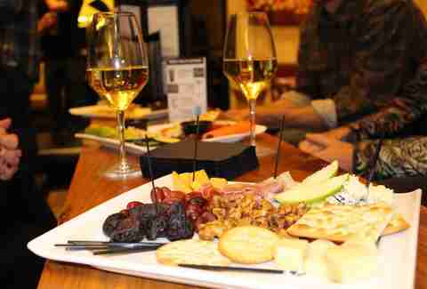 Cinepolis wine and snacks