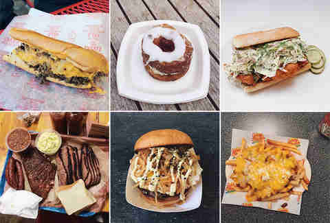 behind food carts instagram