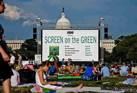 Screen on the Green