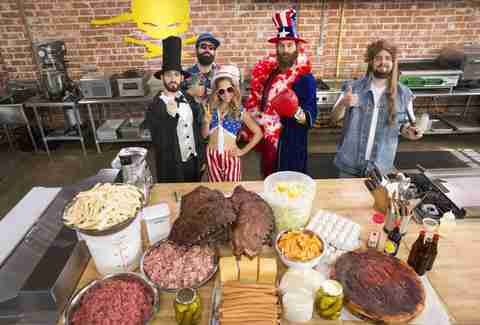 Epic Meal Time America burger