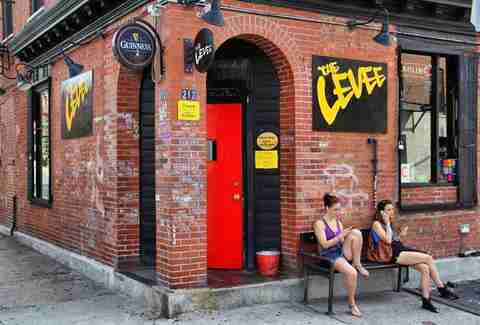 the levee