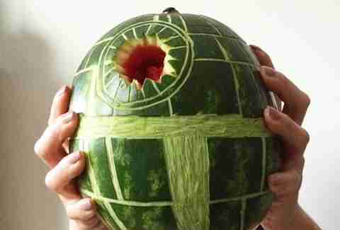 watermelon star wars
