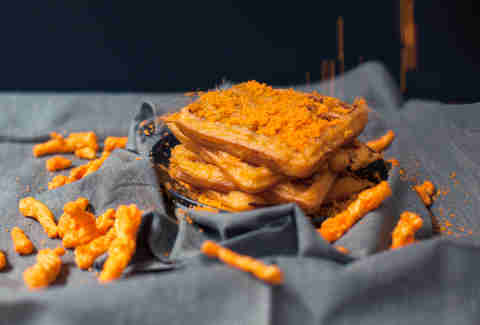 Dangerously cheesy, indeed.