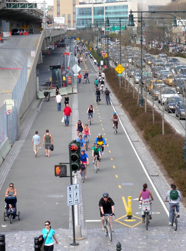 Biking in NYC