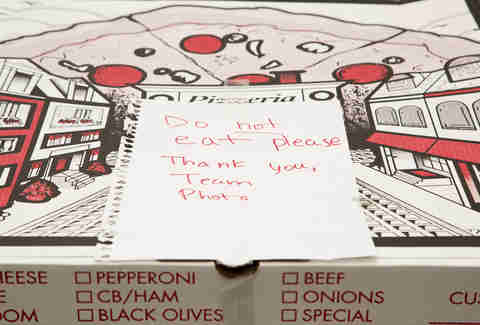 Do not eat pizza