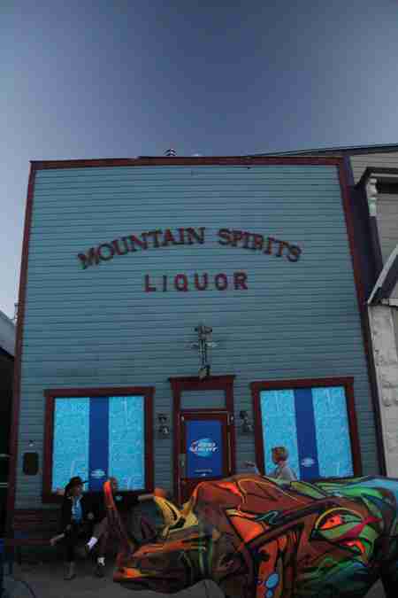 liquor store