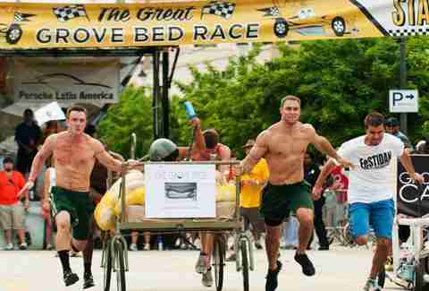 Coconut Grove Bed Race