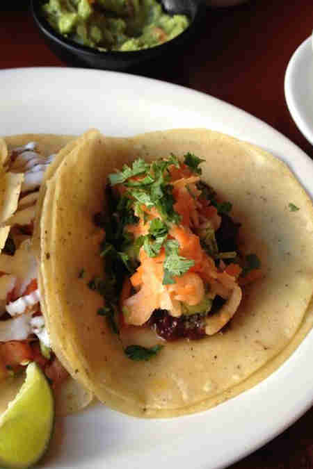 Flor de Jamaica Tacos