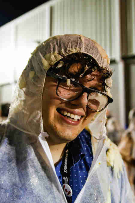 food fight portrait