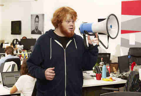 Yelling in the office