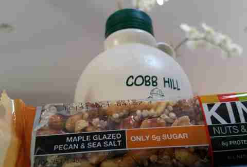 maple glazed pecan salt kind bar