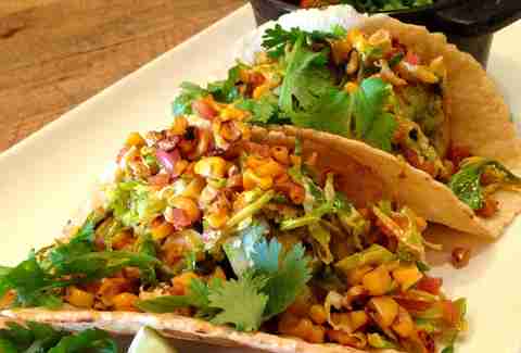 Shrimp Tacos at Swine Miami