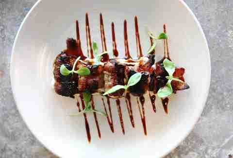 Bacon duck poppers