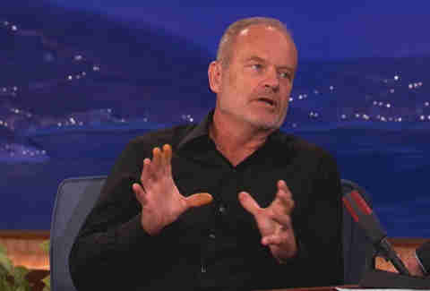 Kelsey Grammer conan popcorn
