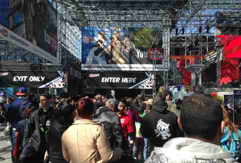 New York Comic Con entrance