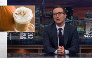 John Oliver takes seasonal dump on your Pumpkin Spice Latte