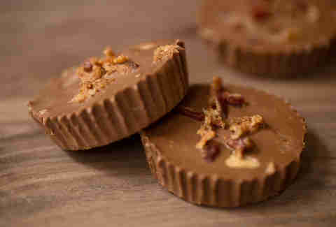 Bacon peanut butter cups