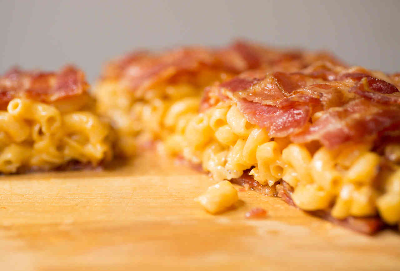 Bacon Weave Mac and Cheese Quesadilla Thrillist Recipes