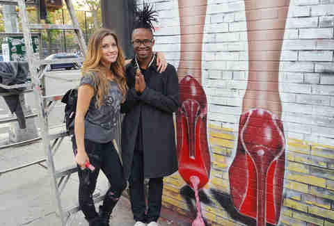Mural at Leave Rochelle Out Of It