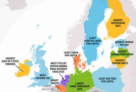 What every European country is worst at - Thrillist