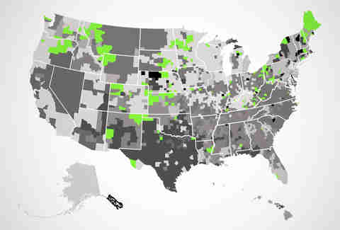 dairy queen US map