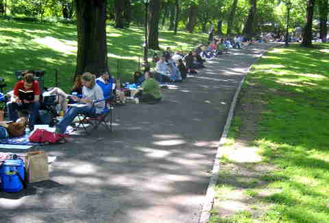 How do I get tickets to Shakespeare in the Park