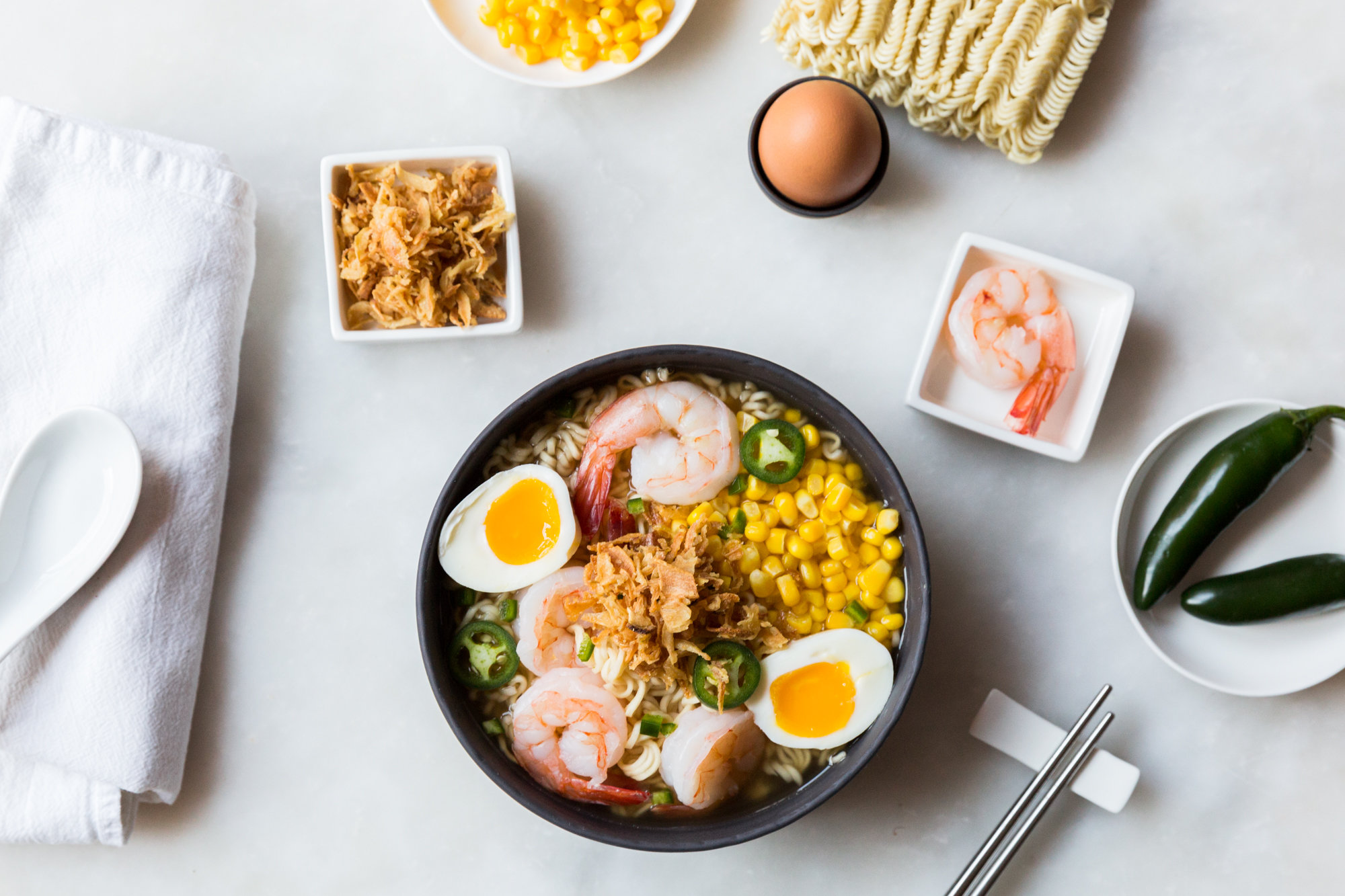 10 ramen toppings for 10 or less — Thrillist Recipes