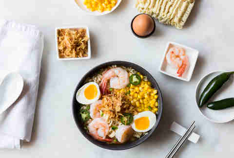 Shrimp and corn ramen — Thrillist Recipes