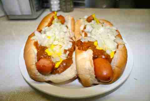 detroit coney island hot dog
