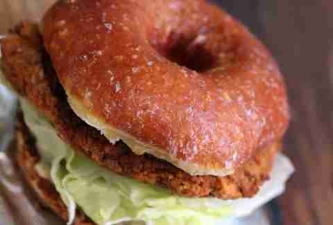 donuts and chicken