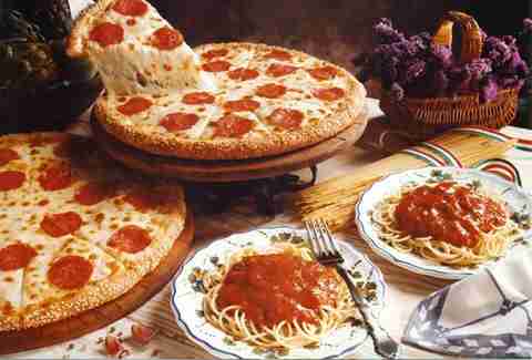 Little Caesars spaghetti
