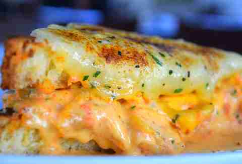 mac and cheese croque