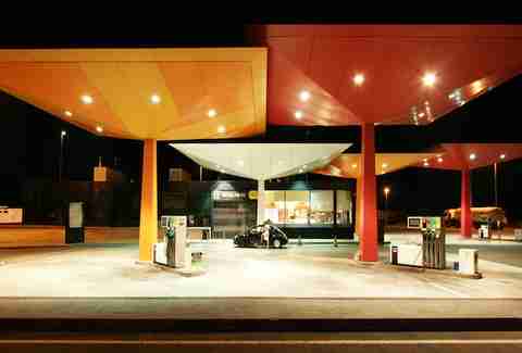 norman foster gas station