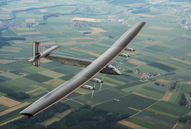 Solar Impulse 2 - First Ever Solar-Powered Plane to Fly 