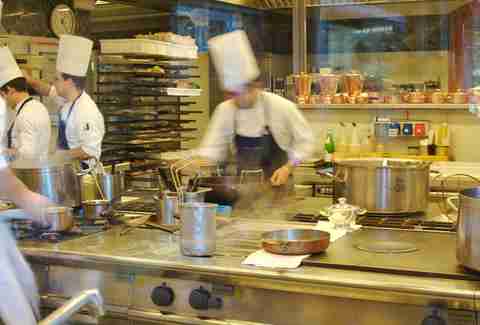 chefs in kitchen