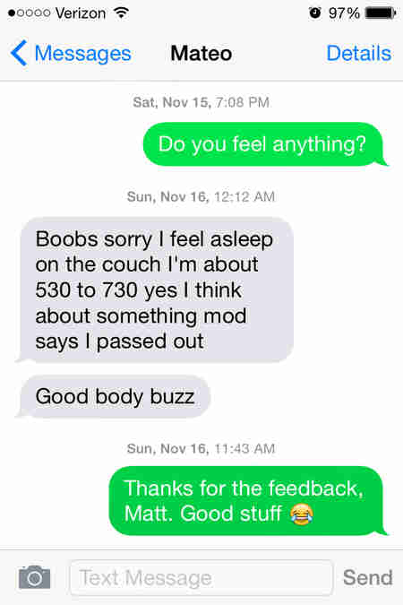 stoned text message
