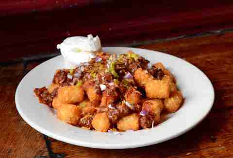 tater tots at The Blaguard
