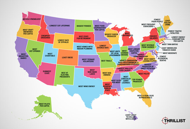 The Best Things About Every Us State 