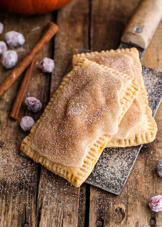 Cinnamon sugar Nutella-swirled pumpkin pie Pop-Tarts