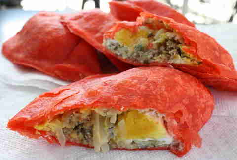 Orange Crunch empanadas