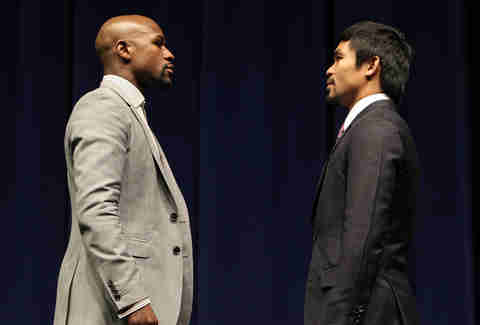 Mayweather vs Pacquiao in profile