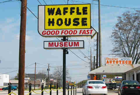 Waffle House sign