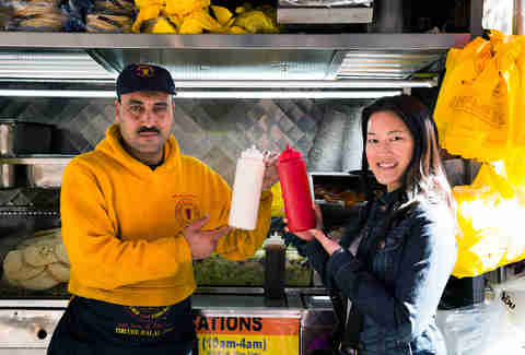 The Halal Guys and Perry