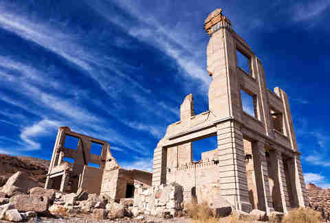 Ruins in Rhyolite, Nevada